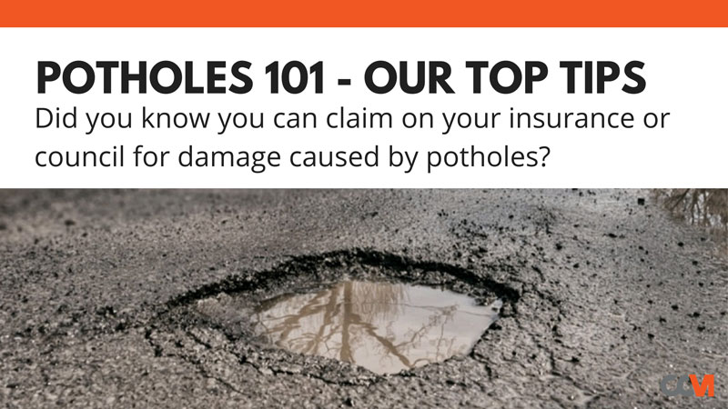 Potholes 101 our top tips | CCM Blog