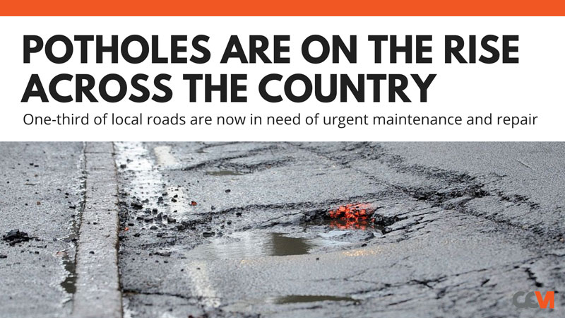 Potholes Are On the Rise Across the Country | CCM Help