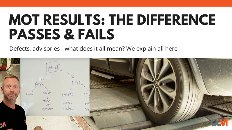 MOT Pass or Fail Blog Banner