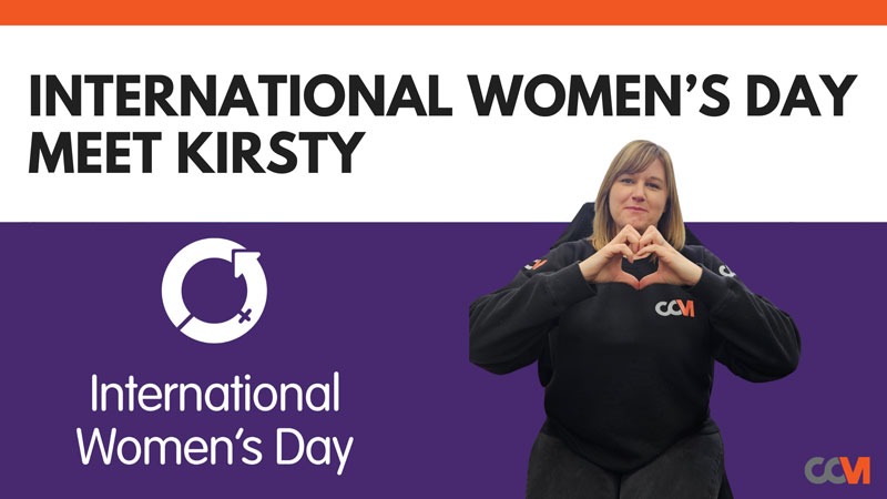 International Women's Day at CCM | Meet Kirsty
