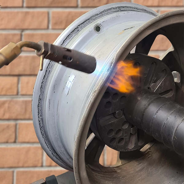 Buckled Wheel Blow Torch CCM Gatwick