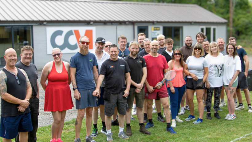 The CCM team Summer Sports Event - Group Photo